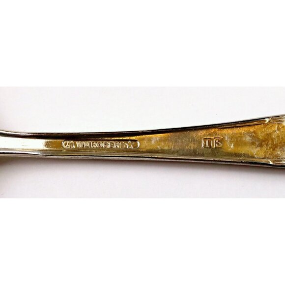 Wm. Rogers Tomato Server Congratulations Bowl INS436 Handle Intl Silverplate - Picture 5 of 5